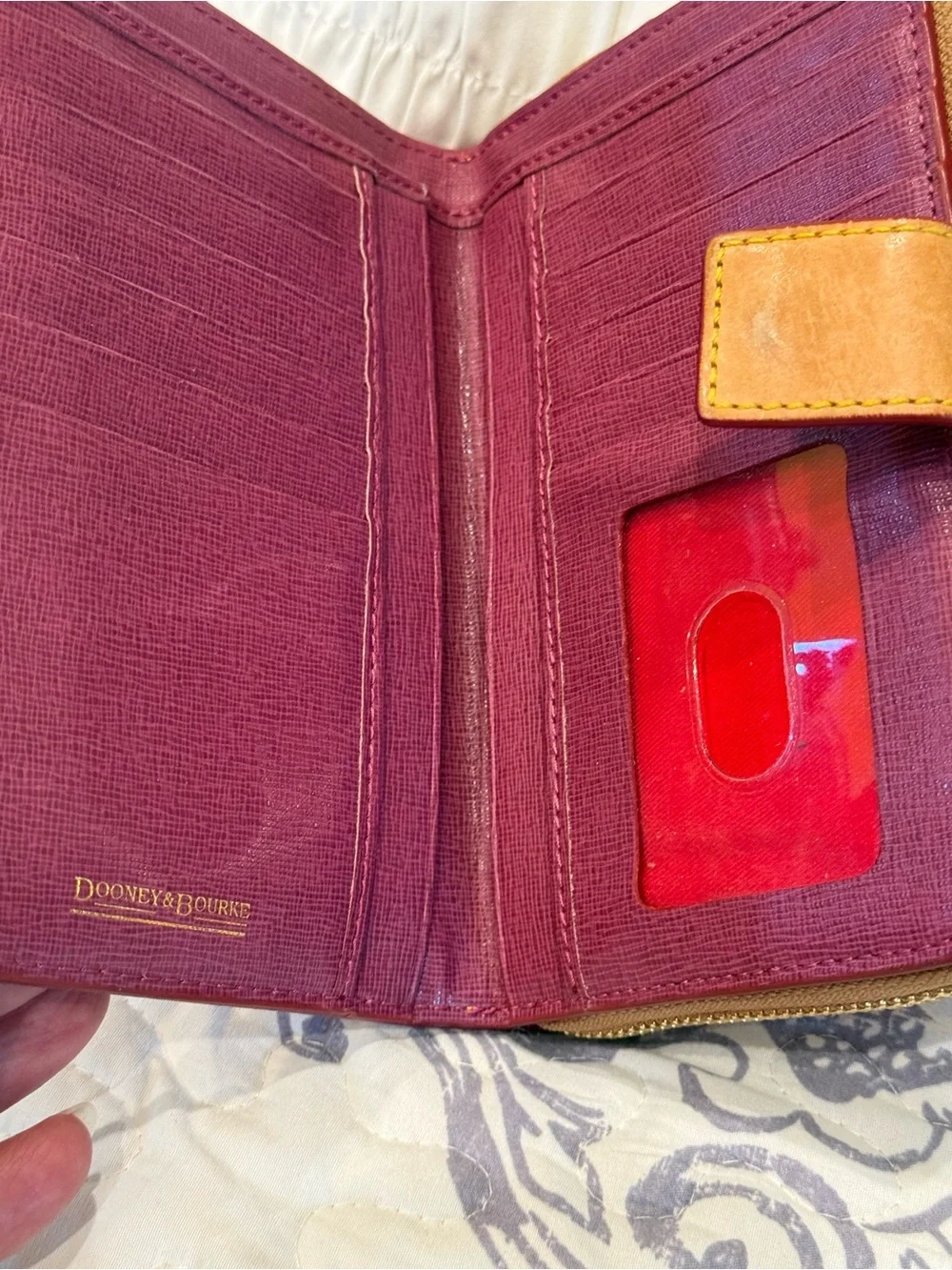 Dooney & Bourke Zip-Around Wallet - Picture 12 of 14